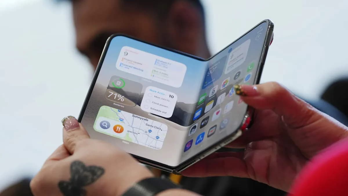 iPhone dobrável: Samsung pode faturar US$ 1,25 bi com telas