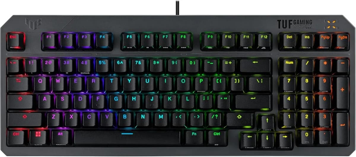 ASUS Teclado TUF Gaming K3 Gen II: Review IP57 e Switch Óptico-linear 97 teclas