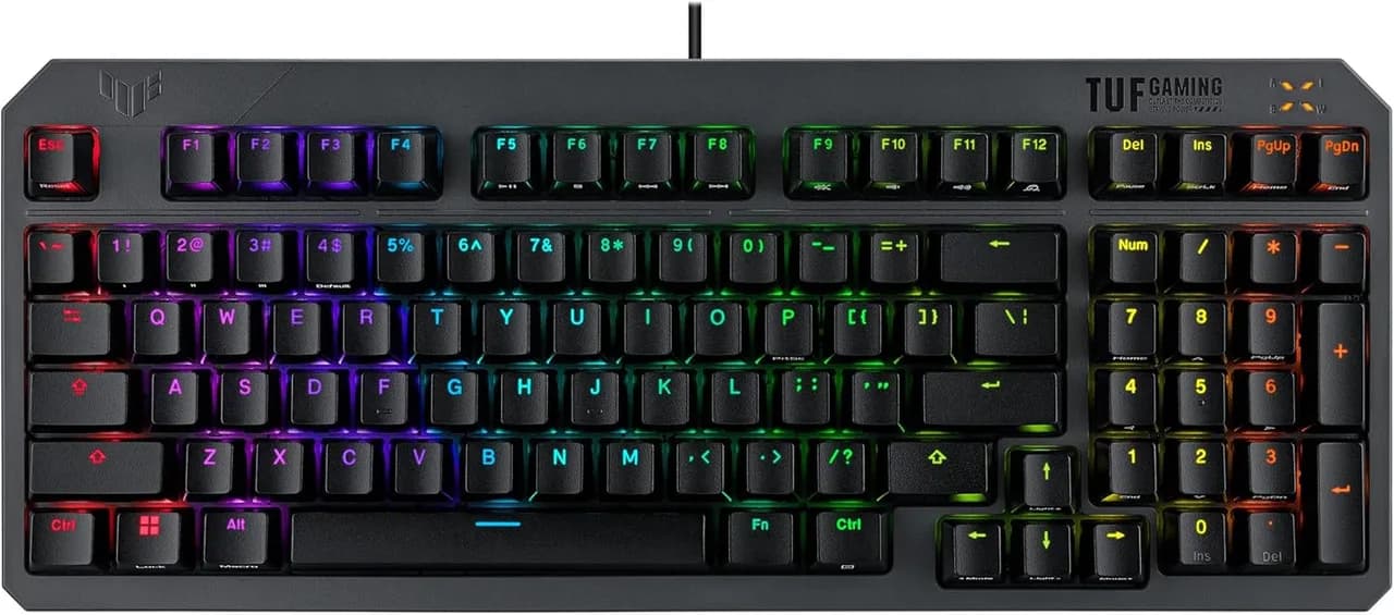 ASUS Teclado TUF Gaming K3 Gen II: Review IP57 e Switch Óptico-linear 97 teclas