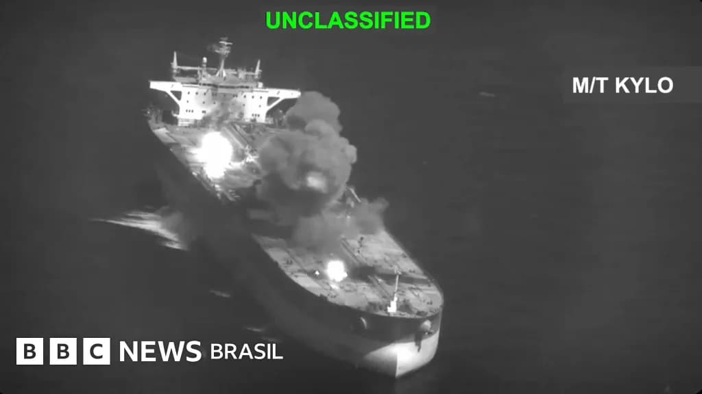 EUA atacam três petroleiros do Irã após mísseis do IRGC