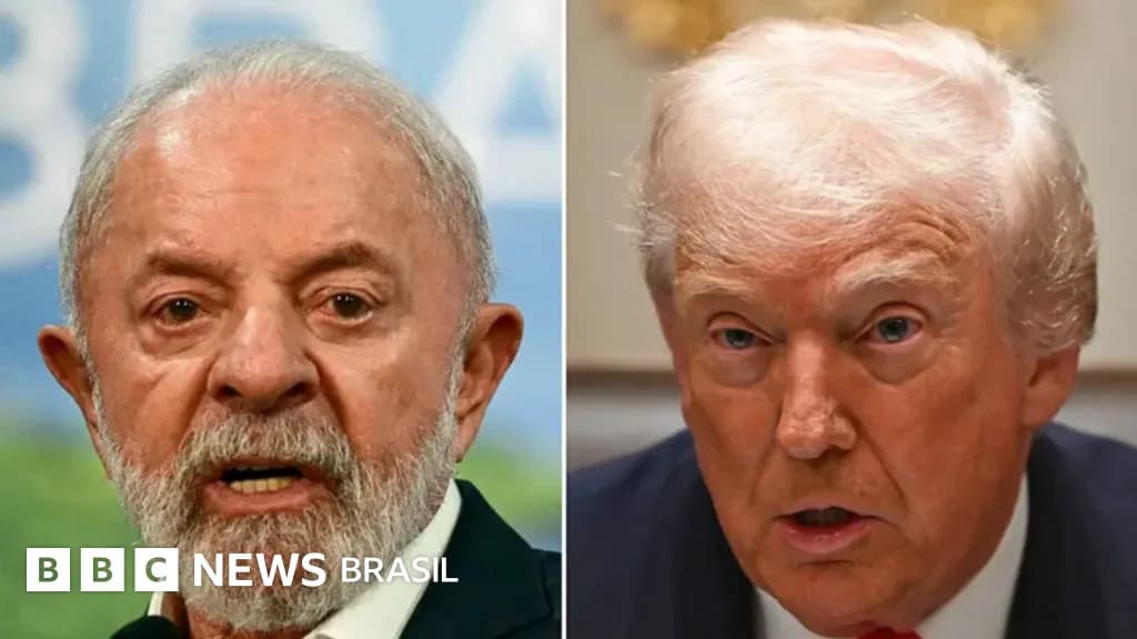 Lula e Trump conversam por 1h20 após 3 meses de crise