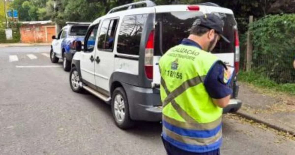 Velocidade e celular lideram 106 ocorrências em Porto Alegre