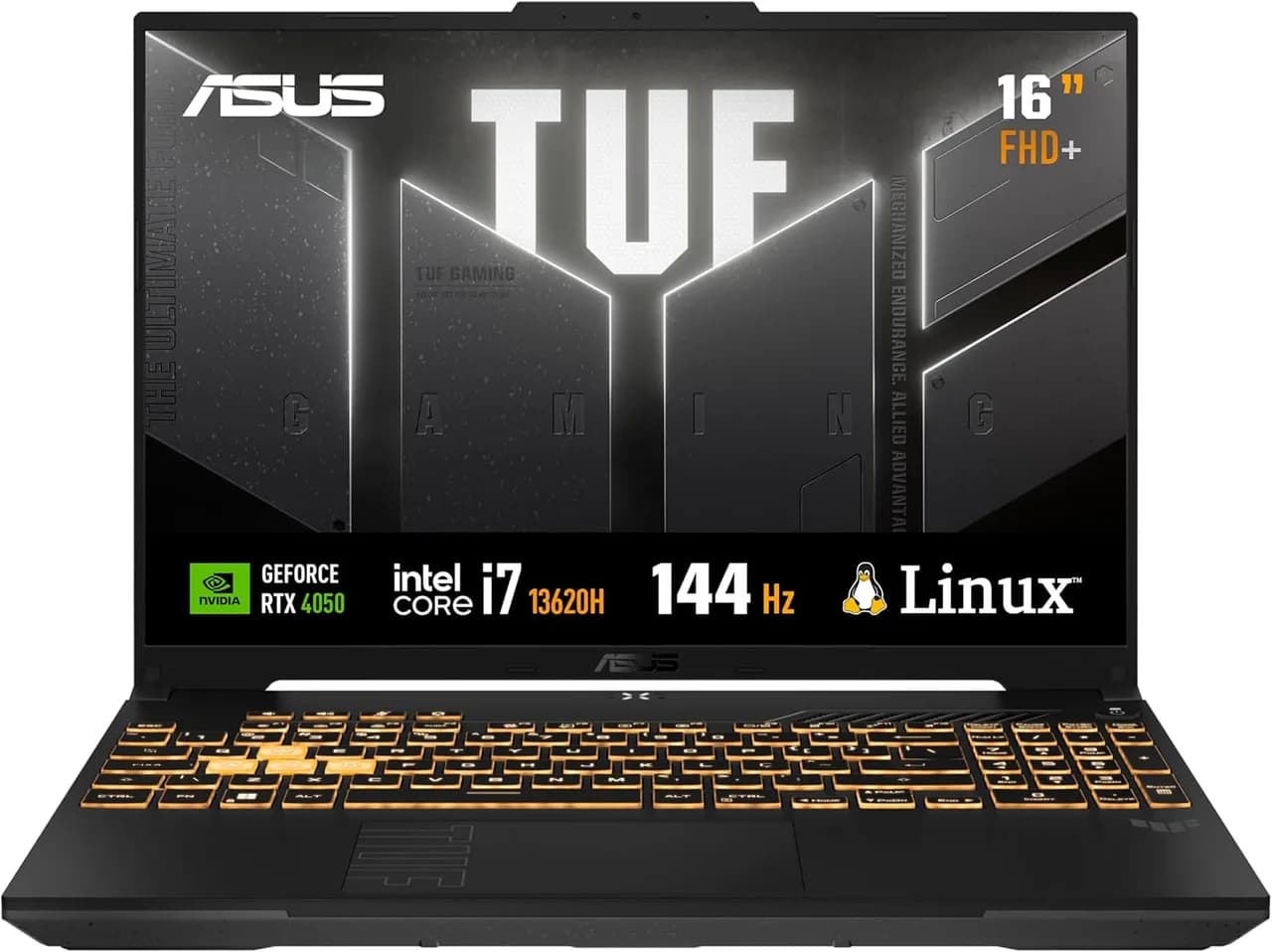 Notebook gamer ASUS TUF F16: i7 13620H e RTX 4050 144 Hz