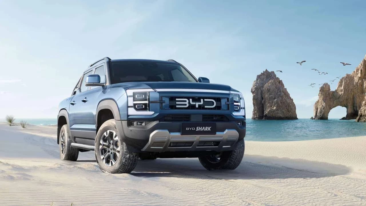 BYD Shark 6 tem funções controladas remotamente em teste