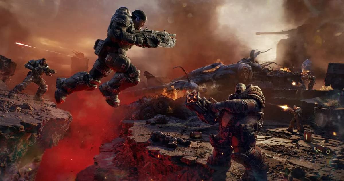 Beta de Gears of War E-Day bate recorde da franquia no Steam