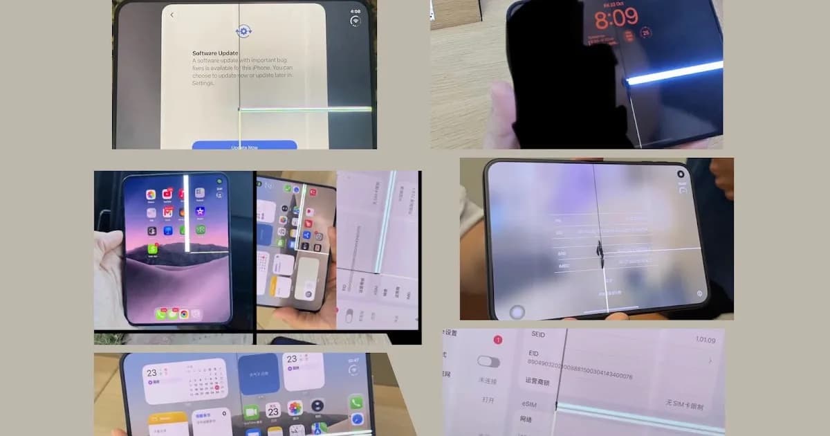 iPhone Duo: relatos apontam telas rachadas na dobradiça