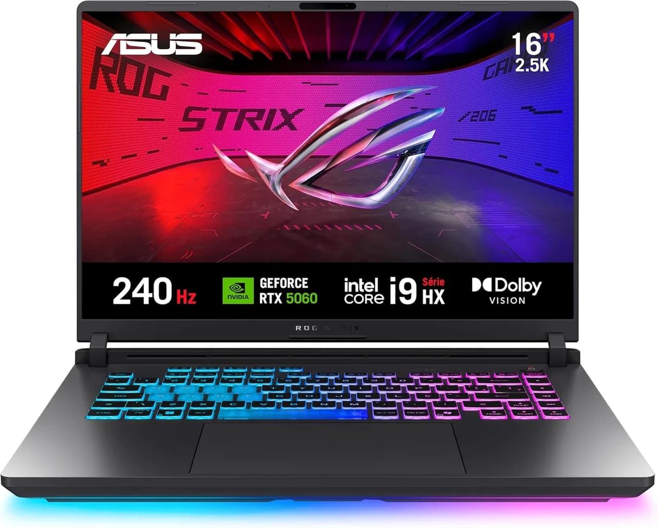 ASUS ROG Strix G16 i9 14900HX RTX 5060 na Amazon 240 Hz