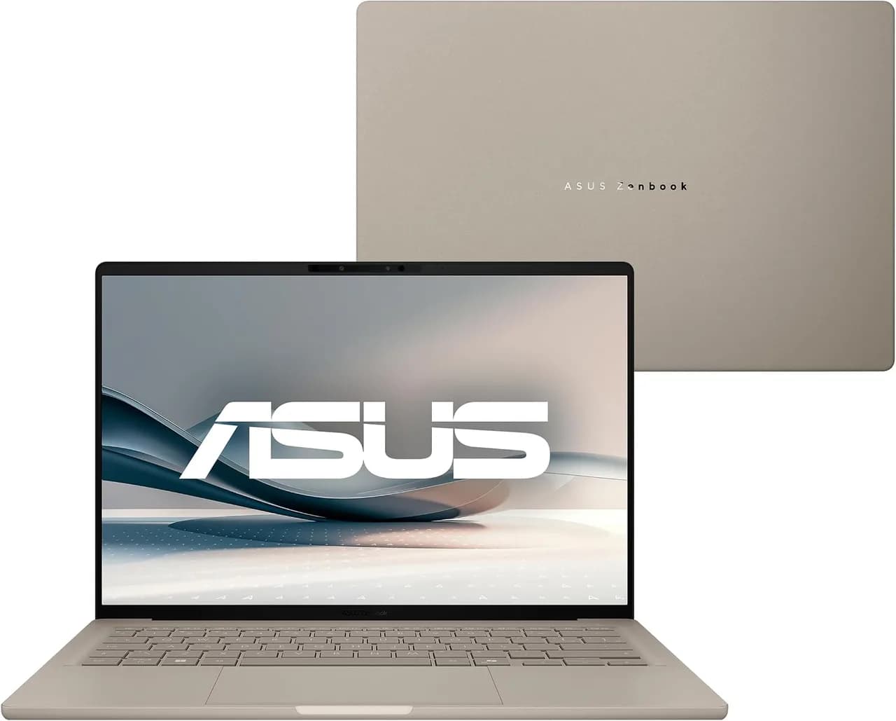 ASUS Zenbook A14 OLED com 32 GB e Snapdragon X no Brasil
