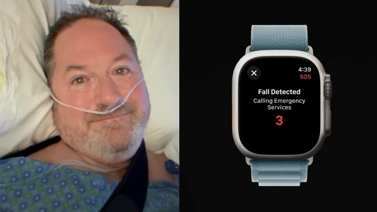 Apple Watch ativa SOS após queda grave de mountain bike