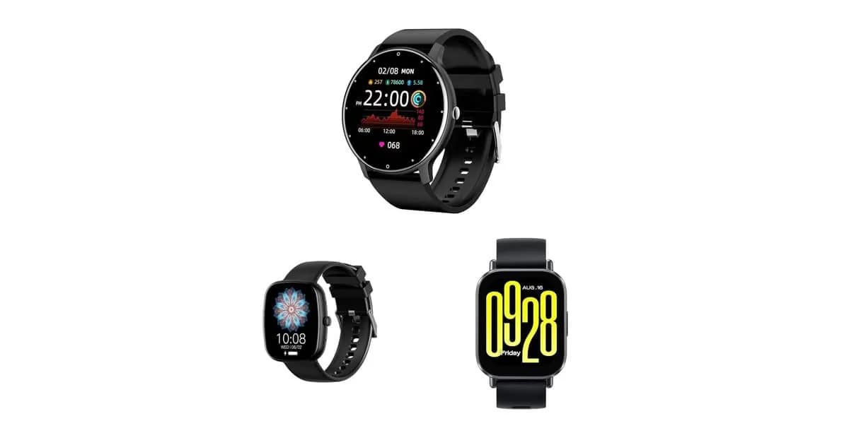 Smartwatches Haiz e Xiaomi: ofertas selecionadas na Amazon