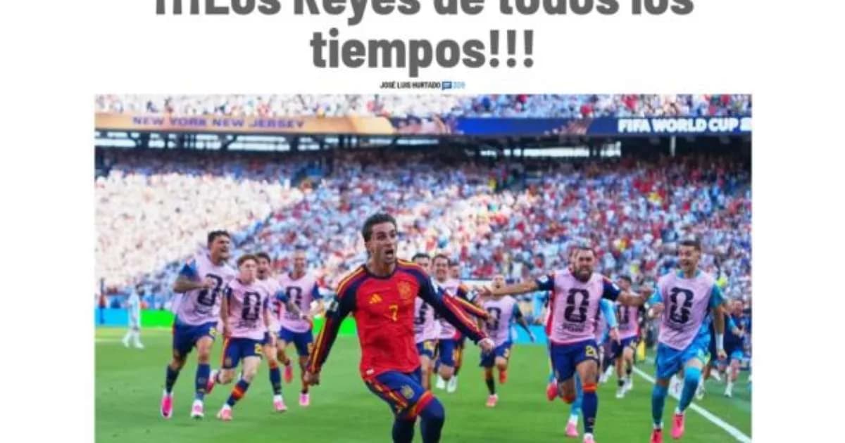 Espanha 2x campeã da Copa após gol de Ferran Torres 1 a 0