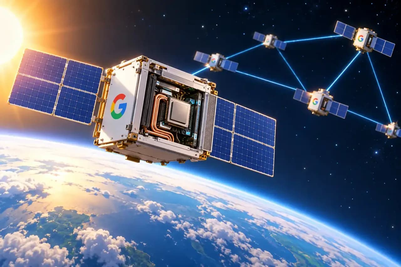 Google testa TPU em satélite e estima 1.800 voos da Starship