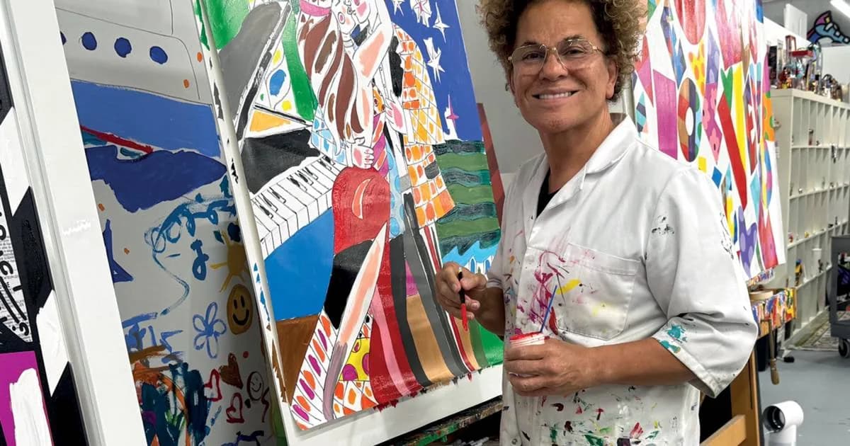 Romero Britto lança autobiografia e declara apoio a Trump