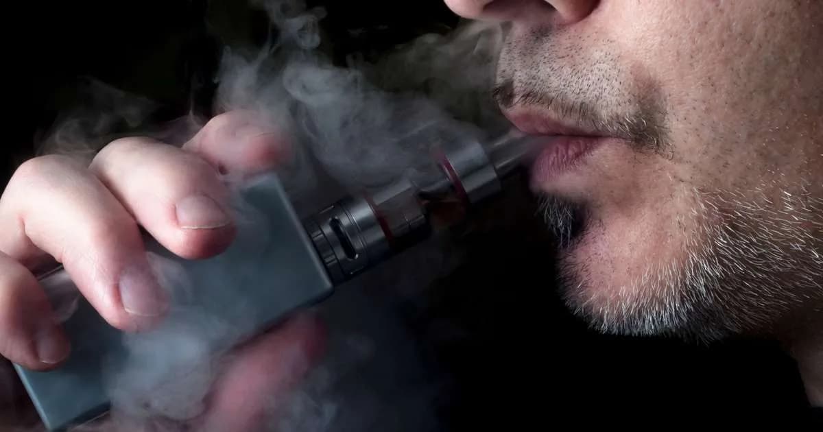 Vape pode alterar tecido pulmonar e defesa contra vírus