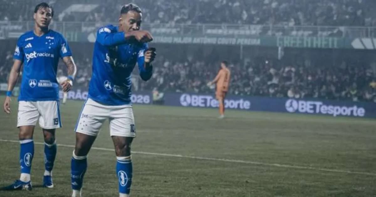 Cruzeiro vence Coritiba fora e assume 7º com gol de Matheus