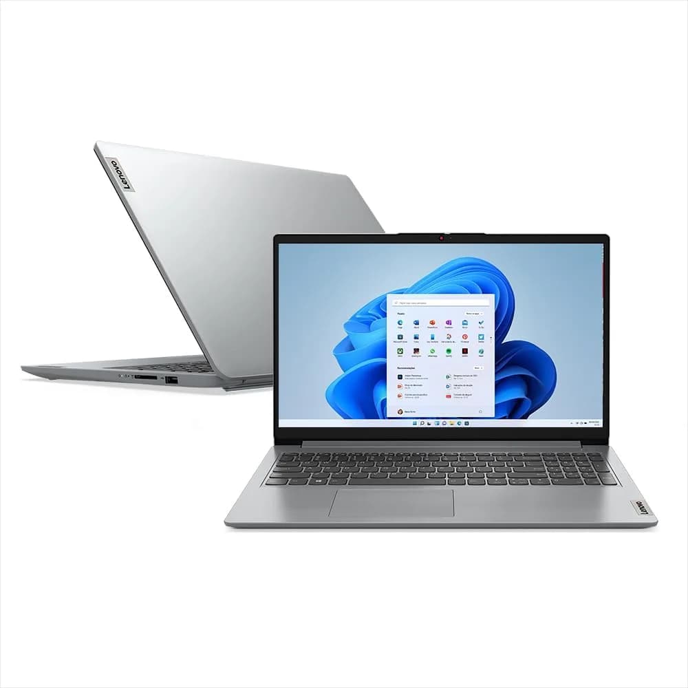 Lenovo IdeaPad 1 15AMN7: Ryzen 3, 8 GB e SSD 256 na Amazon