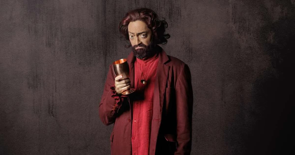 Fernando Caruso fala do humor de Sr. D em Percy Jackson