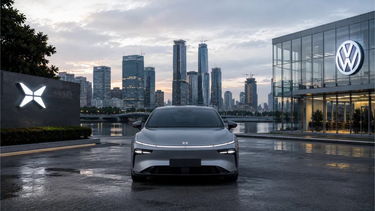Volkswagen será 1ª cliente externa da IA VLA 2.0 da XPENG