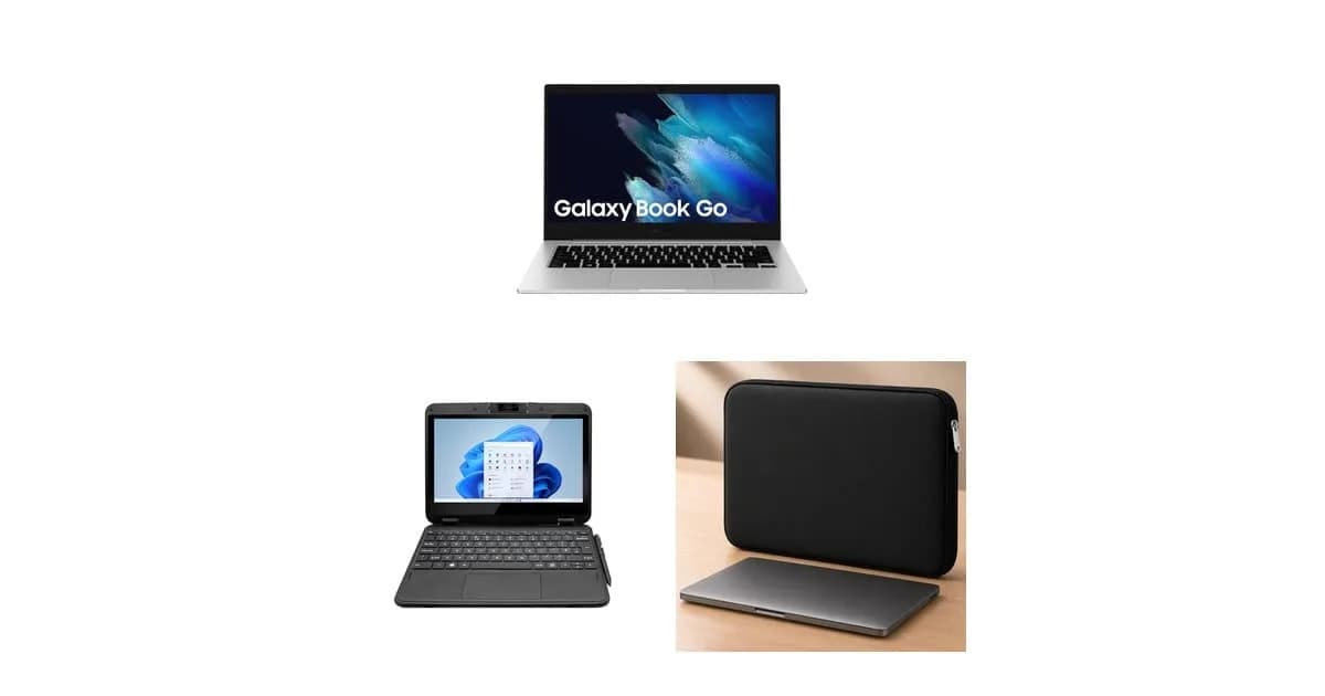 Notebooks na Amazon: Galaxy Book Go e Ultra UB210 na seleção