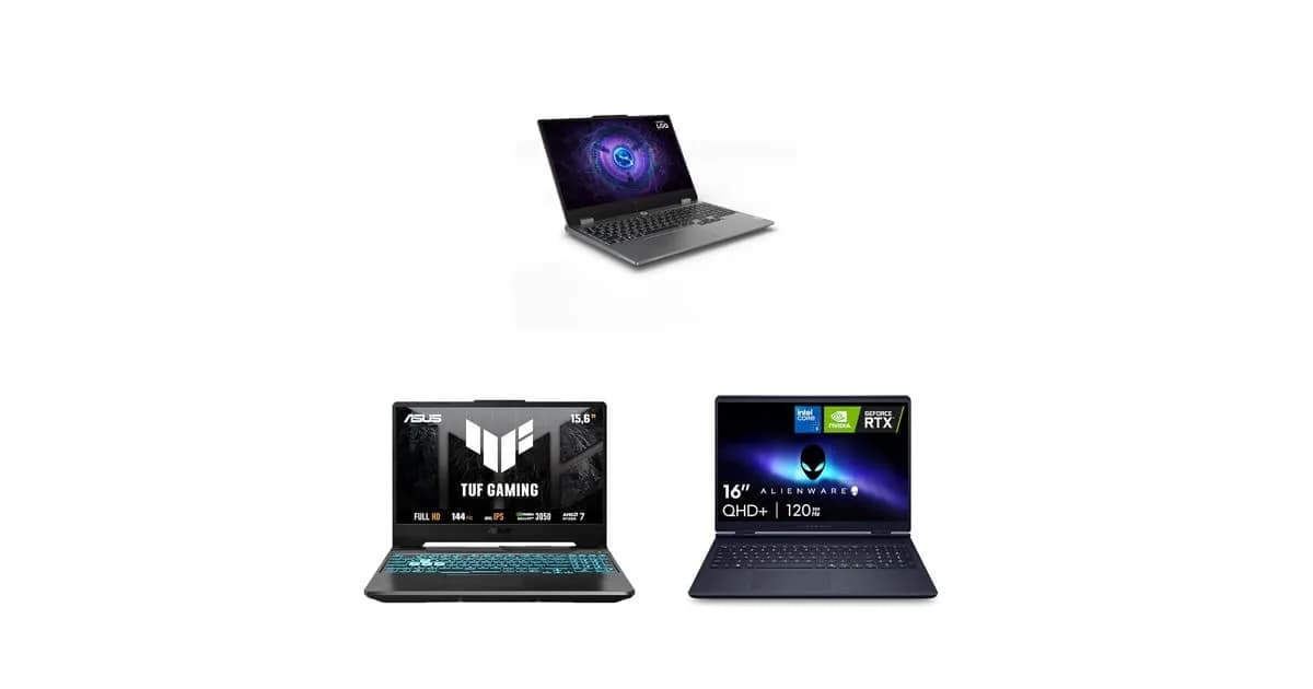 notebook gamer com RTX 4050 e 144Hz na Amazon 3 opções