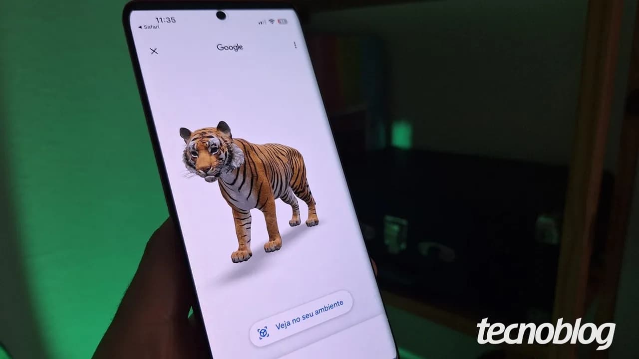 Animais 3D do Google: como ativar a realidade aumentada
