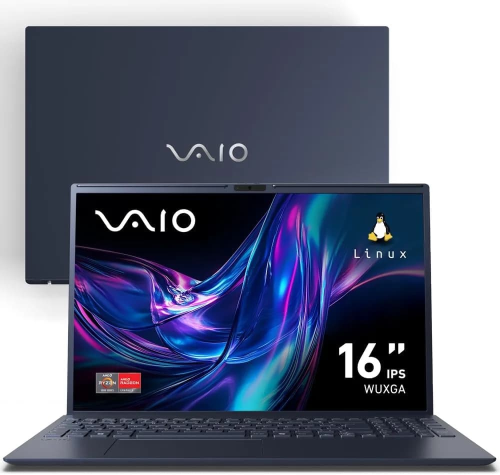 VAIO FE16 na Amazon com Ryzen 7, Linux e tela 16 IPS