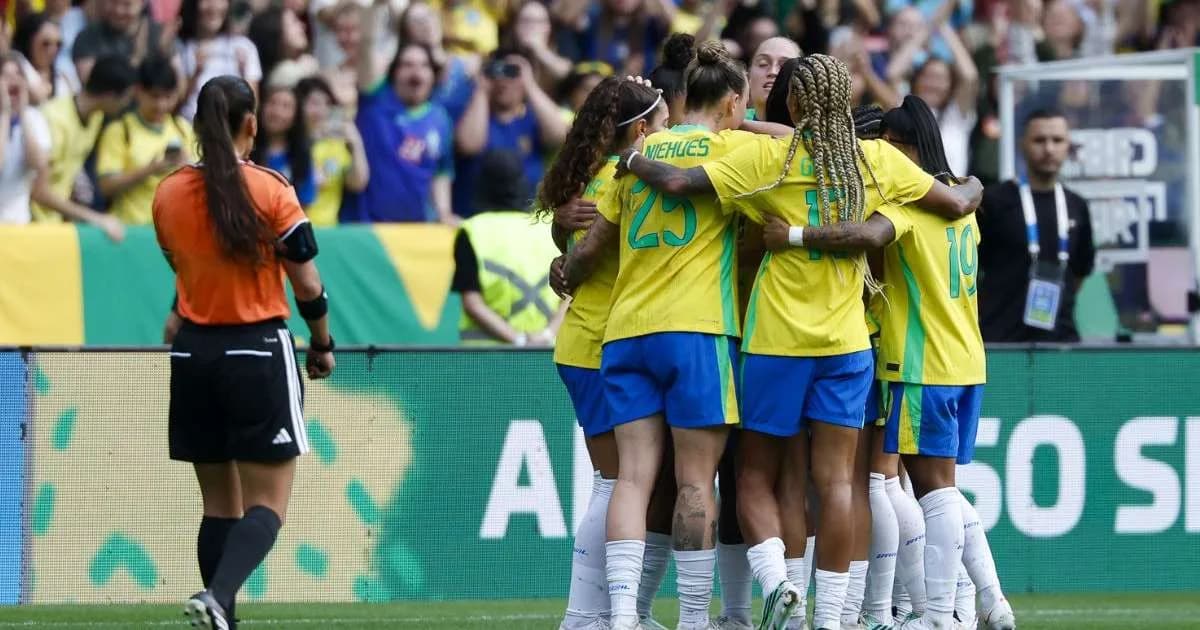 Brasil feminino vence Argentina por 3 a 1 em amistoso