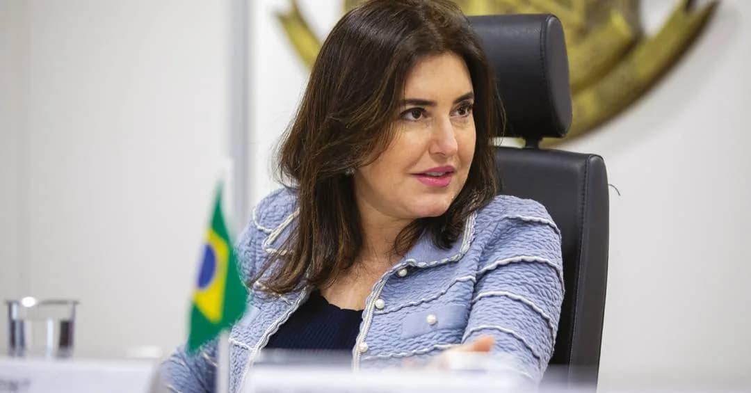Simone Tebet troca MS por SP e entra na corrida ao Senado