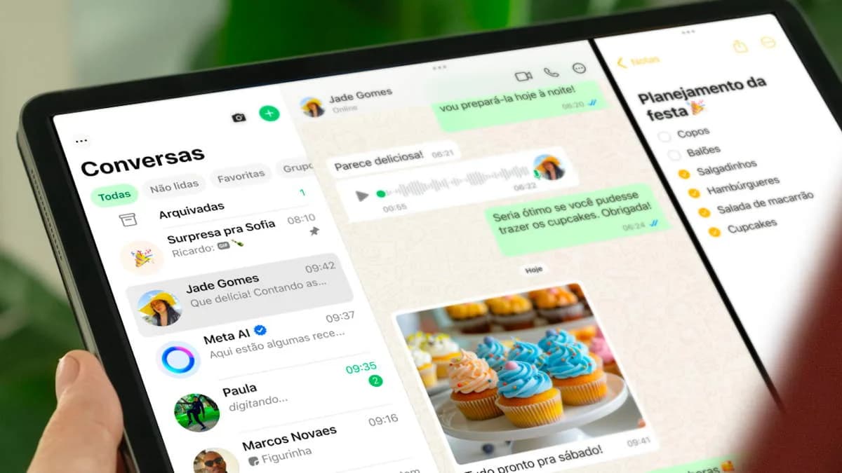 WhatsApp libera conta no iPad e edição de PDF no chat