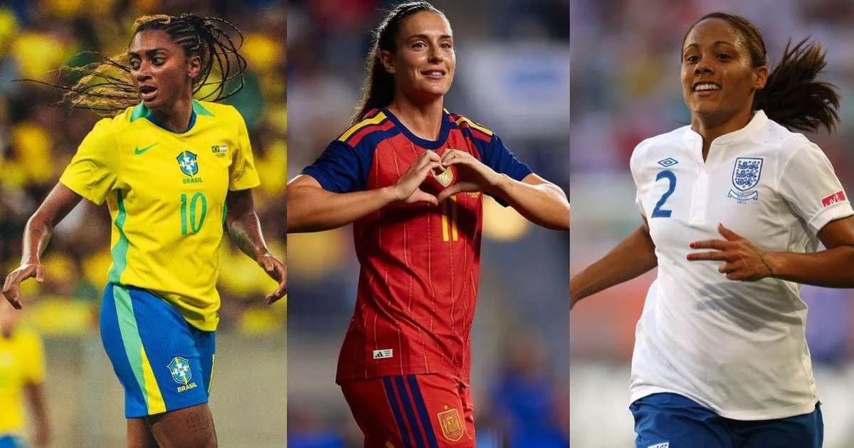 Ranking feminino da Fifa: Brasil em 7º e Dinamarca no top 10