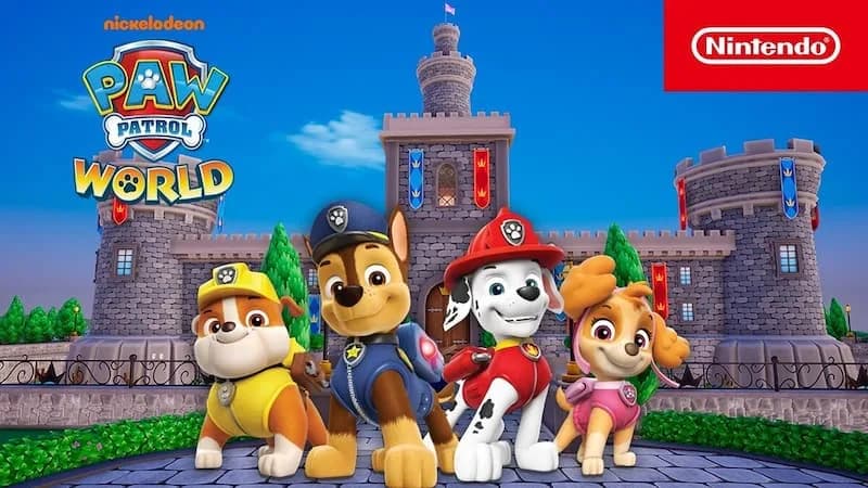 PAW Patrol: Dino World sai em 31/7/2026 e chega à Switch 2