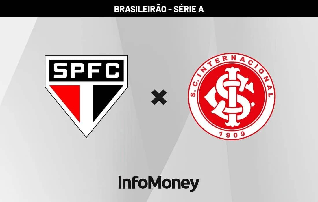 São Paulo x Internacional: horário e onde assistir ao jogo