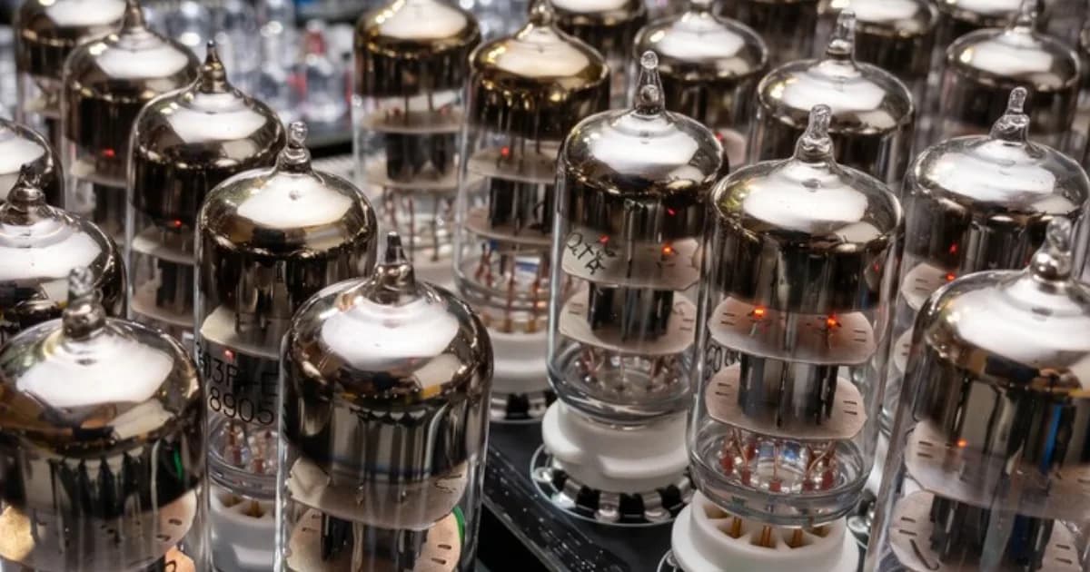 Computador com 460 válvulas leva 15 minutos para ligar
