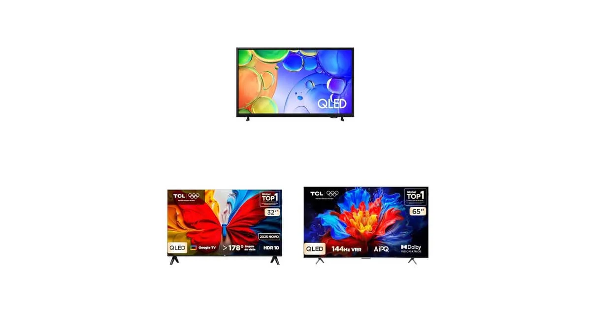 TVs QLED em oferta na Amazon: três modelos valem a análise