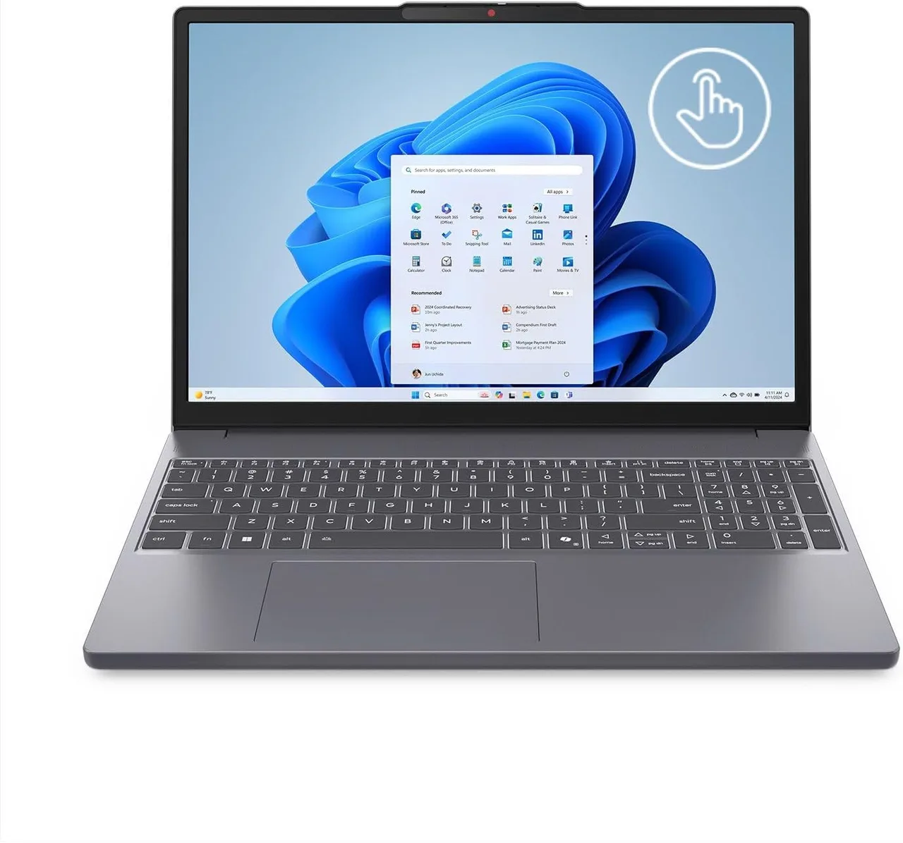 Lenovo IdeaPad Slim 3 touchscreen custa R$ 4.299 na Amazon