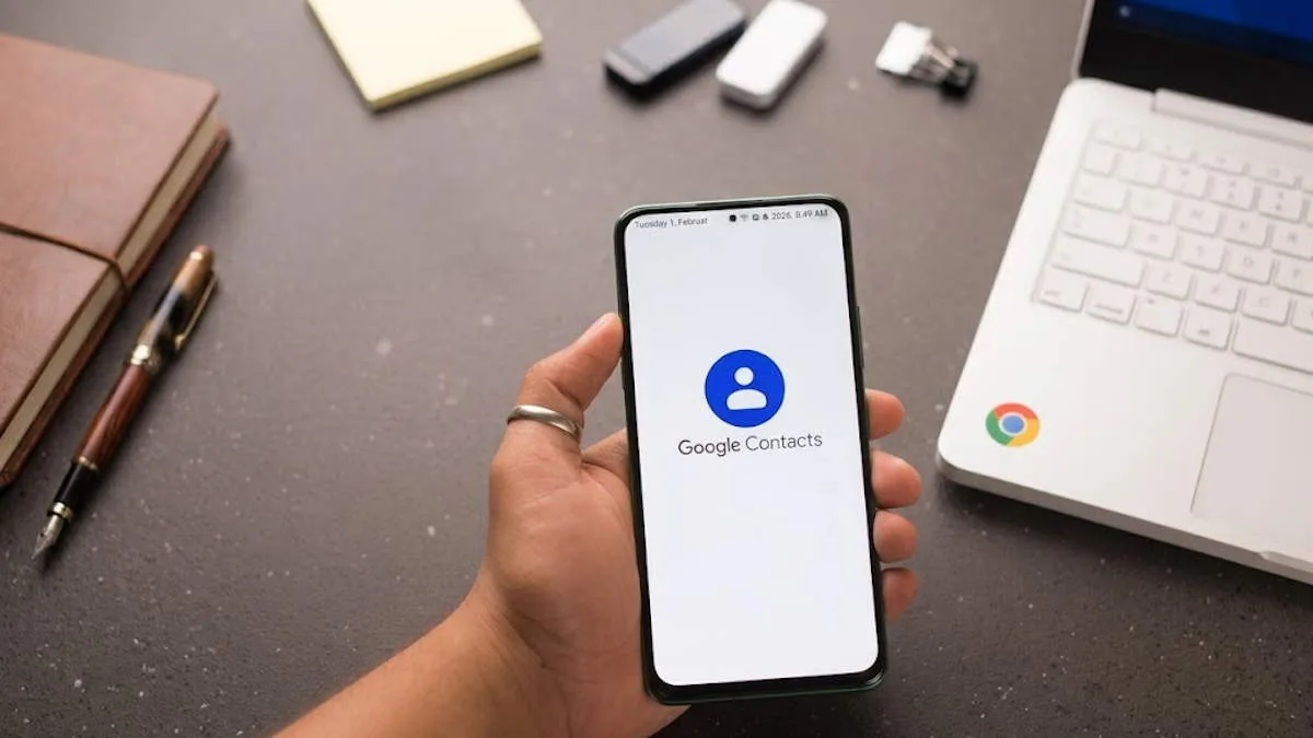 Google Contatos no Android ganha cartão As suas informações