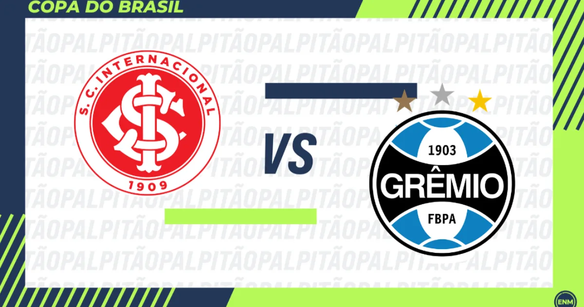 Internacional x Grêmio: GreNal das quartas da Copa do Brasil
