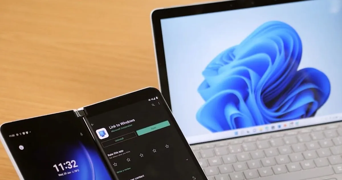 Phone Link em vez de integrar KDE Connect