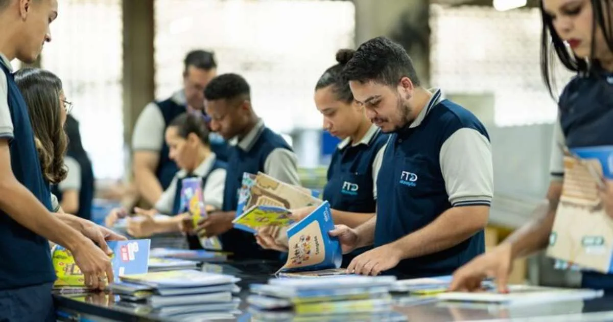 FTD Educação antecipa produção de 24 milhões de livros