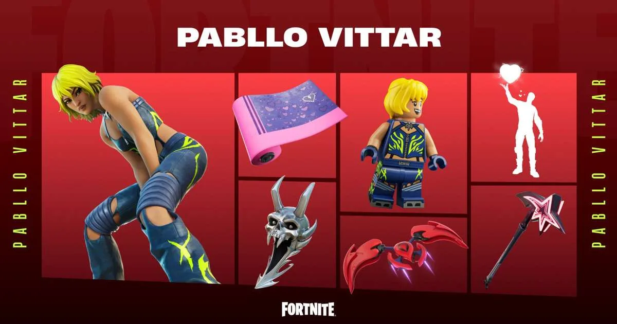 Pabllo Vittar entra no Fortnite com Locker Bundle de 6 itens