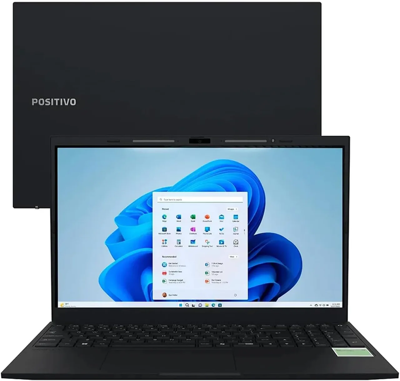 Review Notebook Positivo Vision i15M: minitela 1,54" e Intel Core 3 N300