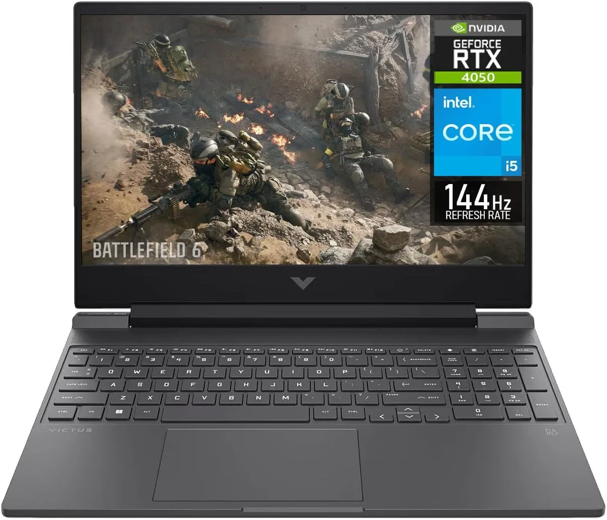 HP Victus com RTX 4050 Review: Tela IPS 144Hz em 1080p