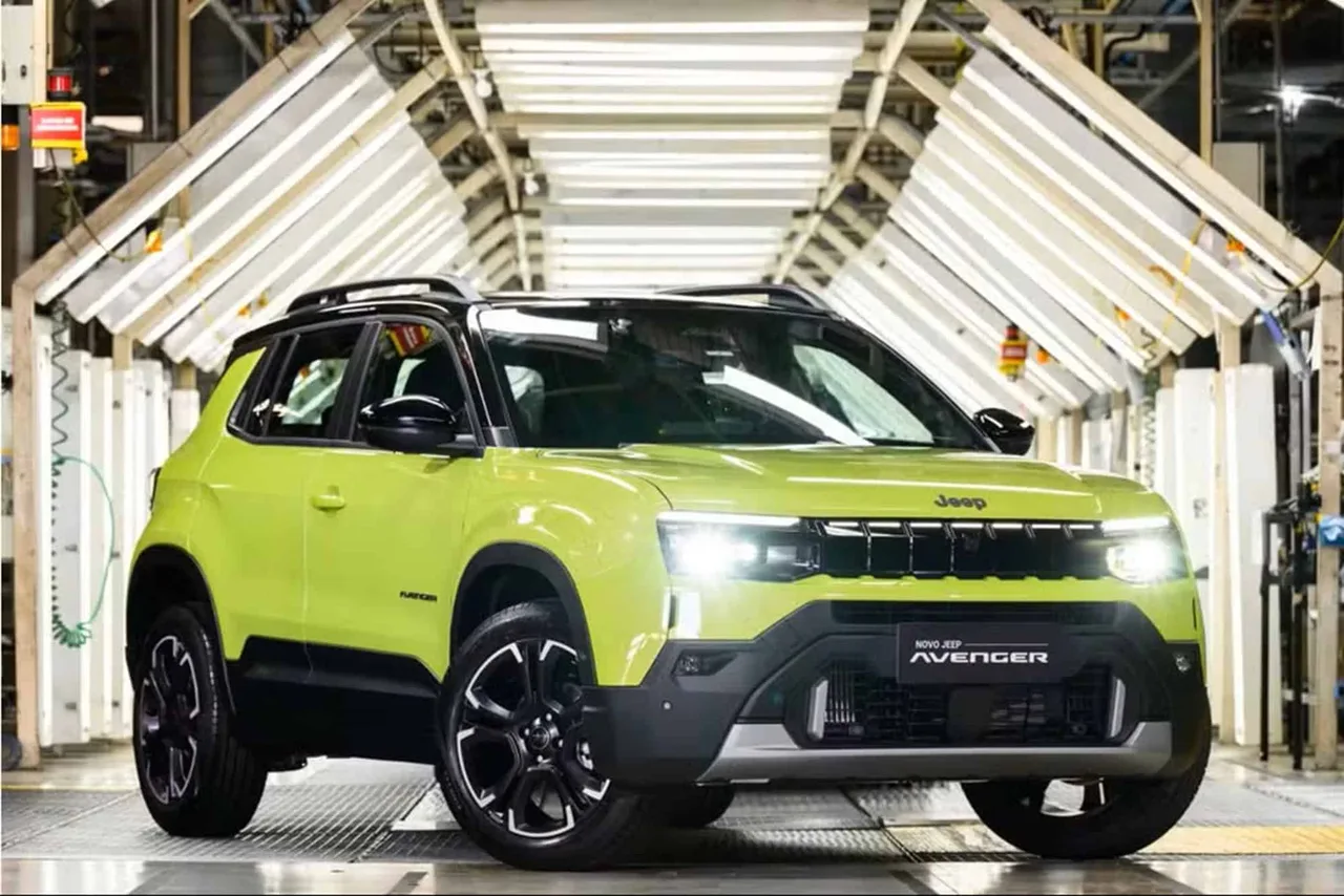 Jeep Avenger começa a ser produzido em Porto Real 12V